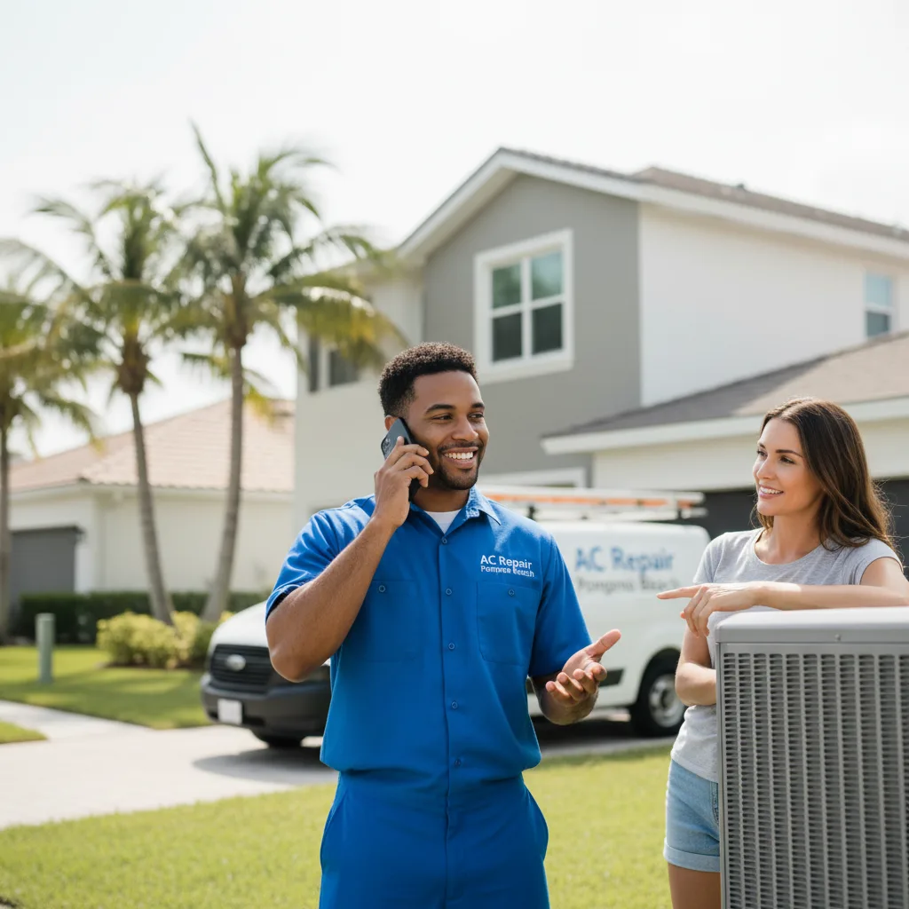 AC Repair Pompano Beach customer support in Toquerville